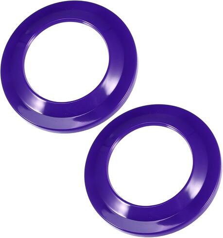 Motoforti 2pcs a Pillar Speaker Decoration Cover Interior Accessories for Jeep Wrangler JK 2007-2014 Purple Long-Lasting in Saudi Arabia