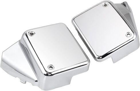 Chrome L&R بطارية الغطاء الجانبي لـ Honda Shadow Spirit VT750 DC 2000-2009 / Black Widow 2000-2007 in Kuwait