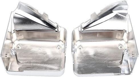 Chrome L&R بطارية الغطاء الجانبي لـ Honda Shadow Spirit VT750 DC 2000-2009 / Black Widow 2000-2007 in Kuwait