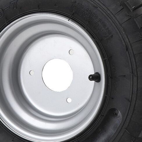 16x8-7 GO KART الإطارات والعجلة ، 7 بوصات إطارات ATV UTV على الحافات ، 3 العروة ، قبضة الطريق ممتازة ، لربعة adv go kart utv خارج الطريق جزازة الطريق in Saudi Arabia