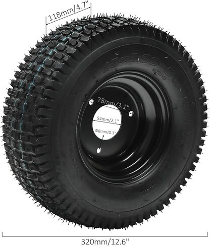 13x5.00-6 إطارات و RIM Go Cart Wheel ، 13x5-6 " in Kuwait