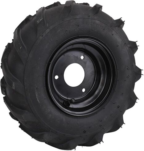 13x5-6 ATV Wheels, 6 Inch ATV Go Kart Tires and Rims, Lawn Mower Wheels with Rim Assembly, 3 Holes, for Quad Off Road Go Cart Mini Bike in Kuwait