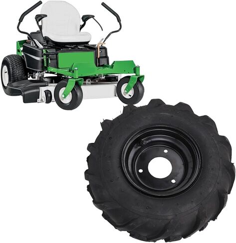 13x5-6 ATV Wheels, 6 Inch ATV Go Kart Tires and Rims, Lawn Mower Wheels with Rim Assembly, 3 Holes, for Quad Off Road Go Cart Mini Bike in Kuwait