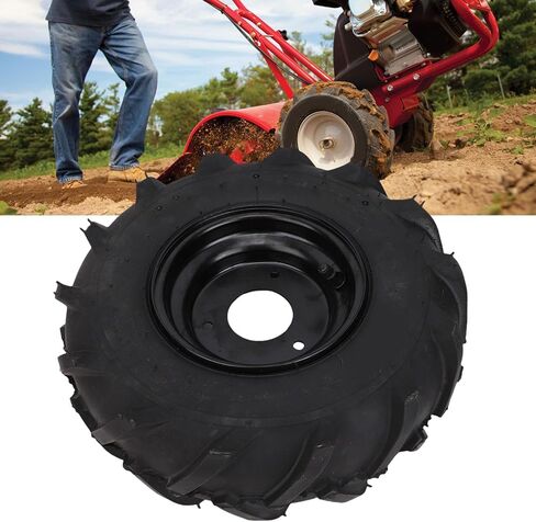 13x5-6 ATV Wheels, 6 Inch ATV Go Kart Tires and Rims, Lawn Mower Wheels with Rim Assembly, 3 Holes, for Quad Off Road Go Cart Mini Bike in Kuwait