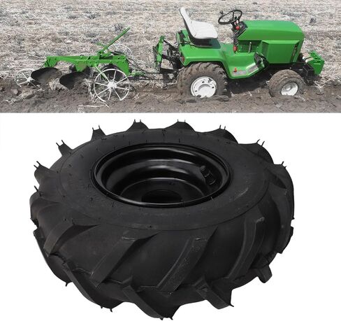 13x5-6 ATV Wheels, 6 Inch ATV Go Kart Tires and Rims, Lawn Mower Wheels with Rim Assembly, 3 Holes, for Quad Off Road Go Cart Mini Bike in Kuwait