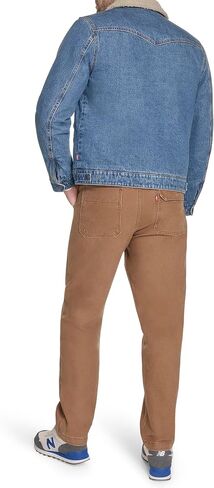 Levi's Men's Denim Western Jacket with Sherpa Lined Collar in Saudi Arabia