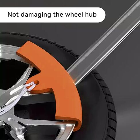 5PCS Car Tire Changing Rim Protector, 15cm Wheel Changing Rim Savers, Fixing Tire Rim Protective Cover for Wheel Scratch Prevention Tool, Car Accessories for Motorcycle SUV (Red) in Saudi Arabia
