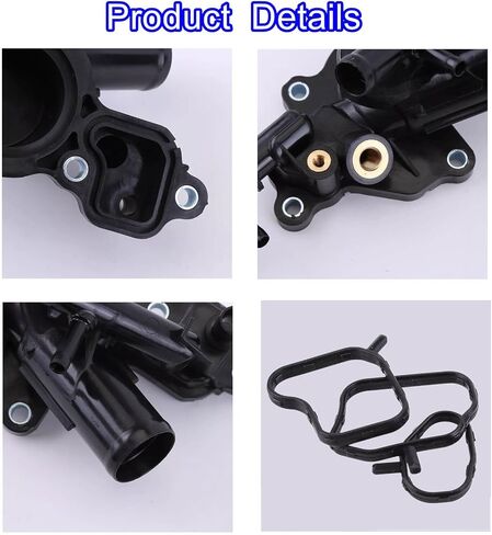 Water Control Valve Outlet with Washer,Compatible with 2013-2019 Nissan Sentra 2017-2019 Nissan Rogue,Coolant Outlet Flange Water Outlet Replace 110603RC1A 11060-3RC1A in Saudi Arabia