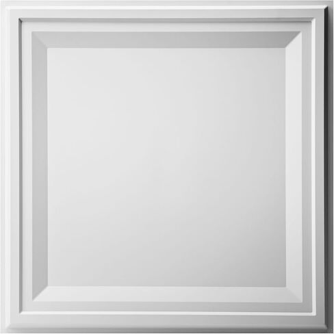 WOWSTAR 12-Pack 24"x24" Drop Ceiling Tiles, Waterproof Glue up Ceiling Panels, White in Kuwait