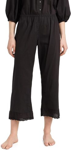 THE GREAT. Women's The Eyelet Easy Sleep Pants in Saudi Arabia