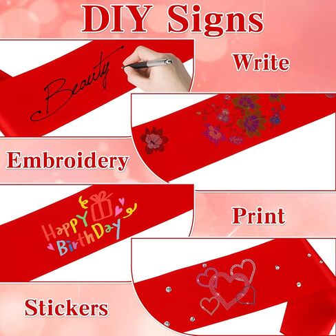فارغة Sash Satin Miss Halloween Sash Birthday Party 3 PCS Homecoming Homecoming Bachelorette التخرج in Kuwait