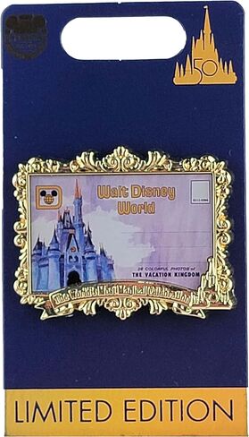 Disney Pin - Walt Disney World 50th Anniversary Countdown - Cinderella Castle in Saudi Arabia