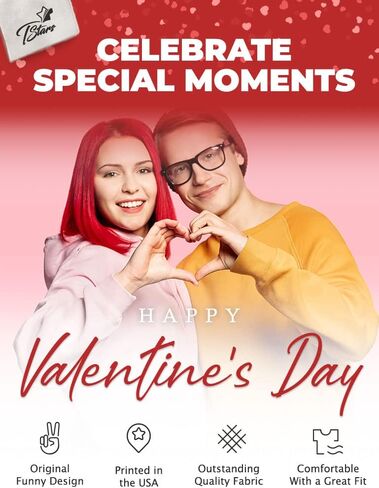 Tstars Valentines Day Matching Sweatpants for Couples Gifts for His and Hers Valentine Couple Joggers in Saudi Arabia