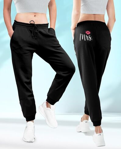 Tstars Valentines Day Matching Sweatpants for Couples Gifts for His and Hers Valentine Couple Joggers in Saudi Arabia