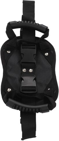 Motorcycle Safety Belt Comfortable Lightweight Adjustable Passenger Grip Handle for Scooters and Motorcycles Oxford Cloth Black 16x24cm in Saudi Arabia