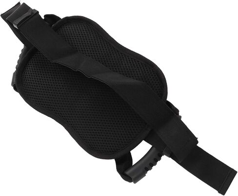 Motorcycle Safety Belt Comfortable Lightweight Adjustable Passenger Grip Handle for Scooters and Motorcycles Oxford Cloth Black 16x24cm in Saudi Arabia