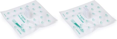 Primacare RS-8632 حاجز الإنعاش القلبي الرئوي للمستجيب الأول مع صمام اتجاه واحد، درع الوجه مع فلتر HEPA للتدريب على الإنعاش القلبي الرئوي، 2 × 2 × 1 بوصة in Kuwait