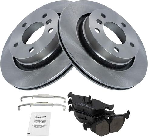Rear Brake Pad & Rotor Kit Semi Metallic for 94-04 Ford Mustang GT & V6 in Saudi Arabia
