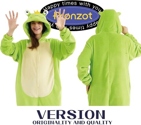 Unisex Adult Costume Onesie,Animal Halloween Costume One Piece Cosplay Suit for Adults,Flannel Hooded Sleepwear in Saudi Arabia