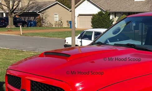 مغرفة غطاء محرك السيارة غير مصممة تناسب دودج رام 1500 سنة 2002-2018 السيد هود سكوب HS009. (وليس غطاء محرك السيارة). in Kuwait