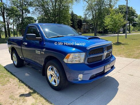 مغرفة غطاء محرك السيارة غير مصممة تناسب دودج رام 1500 سنة 2002-2018 السيد هود سكوب HS009. (وليس غطاء محرك السيارة). in Kuwait