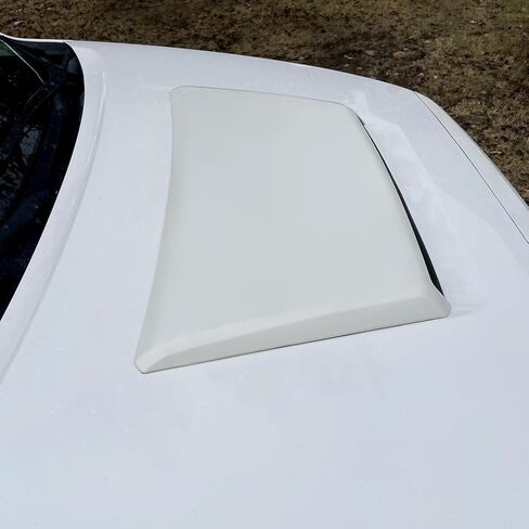Kojem Front Upper Hood Scoop Bulge Kit Compatible with 2014-2021 Toyota Tundra (Painting Required) Replacement for 7618134900 76183-34010 Cover Hood Assembly Primer Plastic White in Saudi Arabia