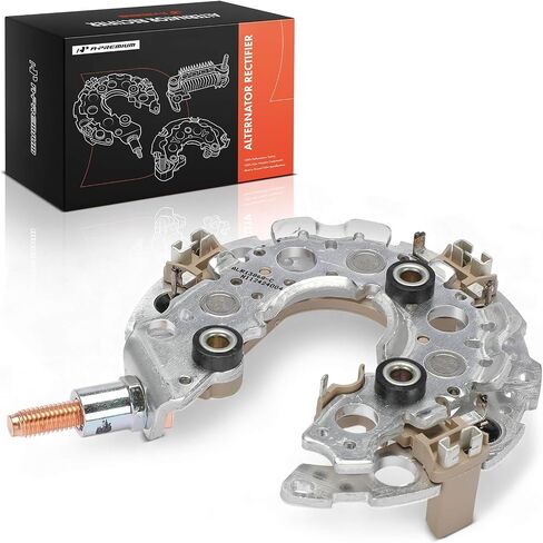 A-Premium Coptifier مقوم متوافق مع Dodge RAM 1500 2003-2006 ، Durango 2004-2006 ، 5.7L ، 12V Rectifier 7-50A Diodes w/الألومنيوم الحراري in Saudi Arabia
