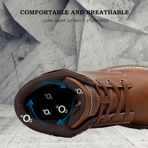 Arrigo Bello Mens Winter Boots Snow Booties Darm Warm Fur Mesh cine kal cloy lightweight light inlip inlip trekking walking shoil in Kuwait