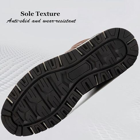 Arrigo Bello Mens Winter Boots Snow Booties Darm Warm Fur Mesh cine kal cloy lightweight light inlip inlip trekking walking shoil in Kuwait