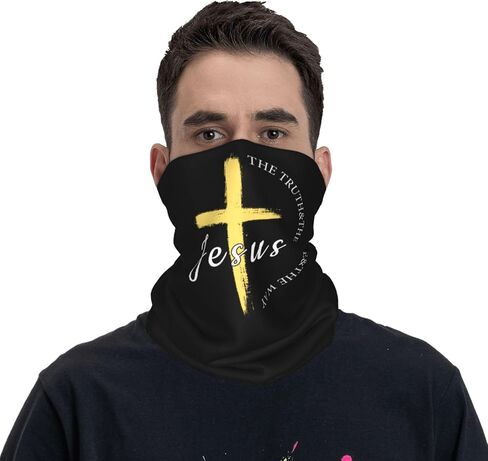 Neck Gaiter Face Mask for Men Women Uv Protection Seamless Face Shield Cycling Running Headbands Bandana in Saudi Arabia
