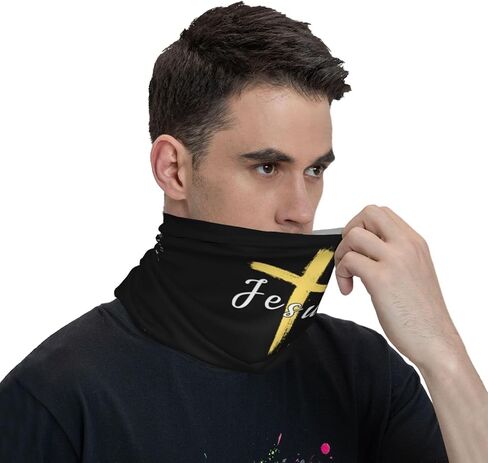 Neck Gaiter Face Mask for Men Women Uv Protection Seamless Face Shield Cycling Running Headbands Bandana in Saudi Arabia
