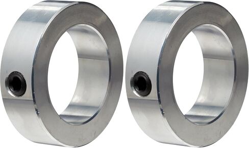 C-200 Zinc Plated Steel Set Screw Collar, 2" Bore Size, 3" Outside Diameter, 1/2"-13 x 1/2" Set Screw in Saudi Arabia