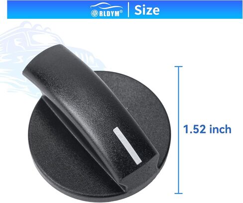 RLDYM KNOB الإضاءة مفتاح 5C3Z-11661-AAA 5C3Z11661AAA متوافق مع 2005-2010 FORD F250 F350 F450 F550 Super Duty 4x4 Control Control Conb in Saudi Arabia