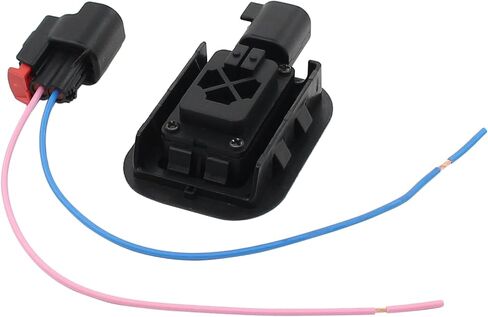 Rear Cargo Bed Lamp Light Switch w/Bezel Shell and Wire Harness for Ford F-150 F-250 F-350 F-450 F-550 Super Duty 2015-2024 in Saudi Arabia