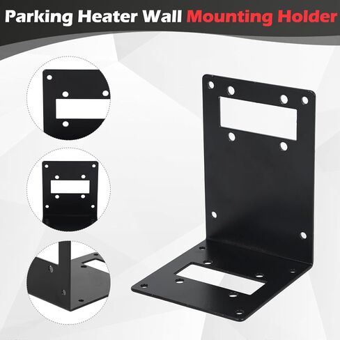 L Shape Diesel Heater Wall Mounting Bracket Parking Heater Table Mount Plate Vertical Mount Stand for Eberspacher for Webasto RV Motorhome Camper Auxiliary Heater, for Chinese Diesel Heater in Saudi Arabia