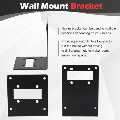 L Shape Diesel Heater Wall Mounting Bracket Parking Heater Table Mount Plate Vertical Mount Stand for Eberspacher for Webasto RV Motorhome Camper Auxiliary Heater, for Chinese Diesel Heater in Saudi Arabia