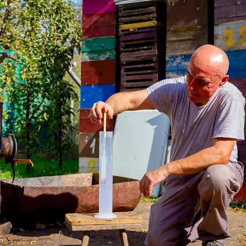 مجموعة اختبار مقياس الكحول لقياس السوائل مقياس الكحول 0-200، مقياس الكحول مع اسطوانة زجاجية، فرشاة وقماش غبار، جهاز قياس الكحول لغو القمر للتدقيق المقطر (أصفر) in Kuwait