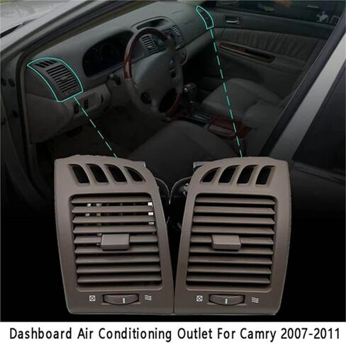 مكون أجزاء مكيف الهواء اليسرى اليسار يمين مكونات مخرجات Airboard Outlet Outlet Component ل Toyota Camry 2002-2005 in Saudi Arabia