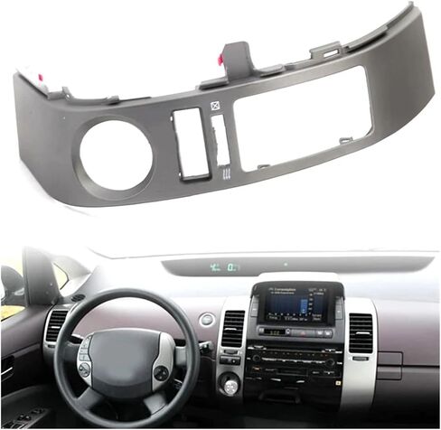 2PCS Front Dashboard Vent Panel Compatible For Toyota Prius 2004-2009 Air Conditioner Outlet Frame in Saudi Arabia