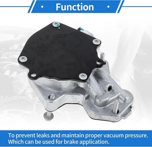 مكابح مكابح فراغ مضخة NO.12686657/12654111 محرك مضخة فراغ للمحرك ل Chevy Impala 2014-2019 ألومنيوم سبيكة الفضة 1 PC in Saudi Arabia