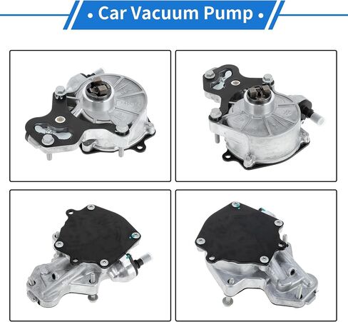 مكابح مكابح فراغ مضخة NO.12686657/12654111 محرك مضخة فراغ للمحرك ل Chevy Impala 2014-2019 ألومنيوم سبيكة الفضة 1 PC in Saudi Arabia