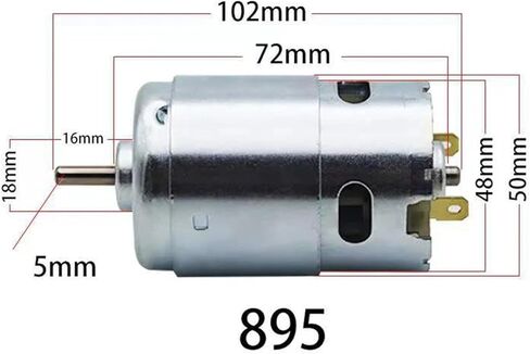 محرك محرك واحد ومزدوج الكرة عزم الدوران منخفضة الضوضاء 795DC12V12000 O in Kuwait