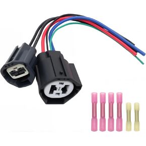Cooling Fan Control Control Control Module Module Connector Pigtair Wiring Harness Close التوافق مع Ford F-150 Focus Fusion Escape Taurus Lincoln MKZ MKX Mercury Milan application for 9U2Z14S411LB WPT-1361 in Kuwait