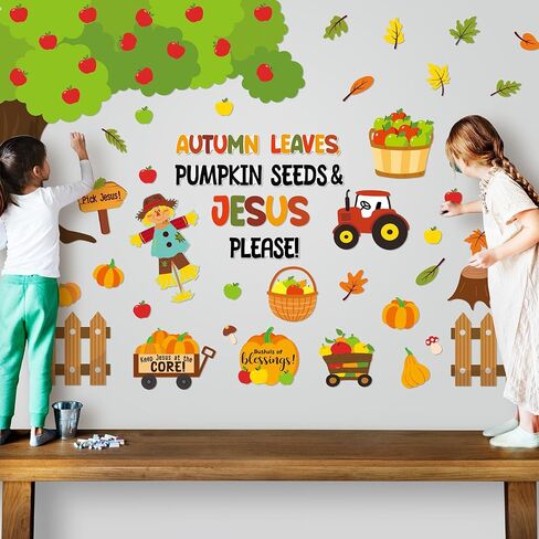66 Pcs Fall Classroom Bulletin Board Decorations Set Thanksgiving Welcome Fall Cutouts Boho Autumn Bulletin Board Maple Leaf Cutouts for Harvest Party Supplies Home School Door Wall Decor in Saudi Arabia