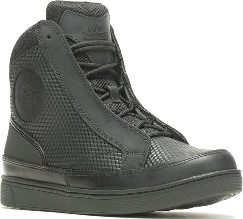 Harley-Davidson Men's Vardon Carbon Black أو Gray Riding Sneaker Boots D96262 in Saudi Arabia