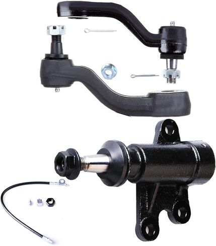 ASAPE Idler Arm Bracket Assembly with Grease Hose Pitman Arm Replacement for 1993-1998 for Chevrolet K1500 1999 for Chevrolet K1500 Suburban 1994-1995 1997-1998 for GMC C1500-3Pcs Set in Saudi Arabia