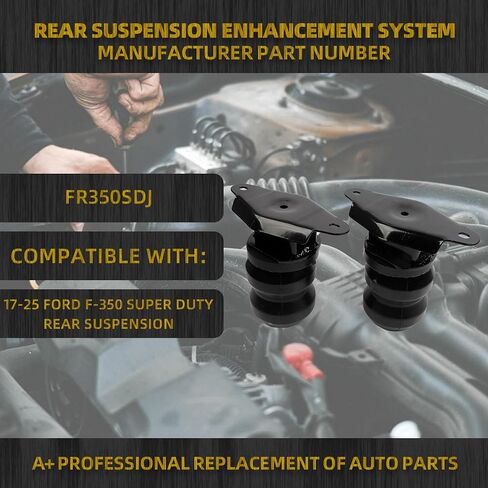 Dasbecan Rear Suspension Enhancement System Compatible with Ford F-350 2017-2023 Super Duty Rear Suspension OEM FR350SDJ Set of 2 Bump Stop in Saudi Arabia