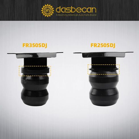 Dasbecan Rear Suspension Enhancement System Compatible with Ford F-350 2017-2023 Super Duty Rear Suspension OEM FR350SDJ Set of 2 Bump Stop in Saudi Arabia