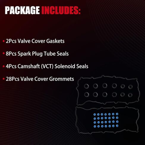 VS50902R Engine Valve Cover Gasket Set Fit for 2015-2017 Ford F-150 Mustang 5.0L in Saudi Arabia