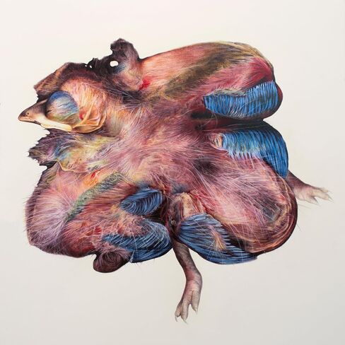 “Blooming" – Original Fine Art Drawing, Nature-Inspired Handmade Artwork by Lisyanet Rodriguez | Colored Pencil on Paper (30 x 23 in, Unframed) in Saudi Arabia